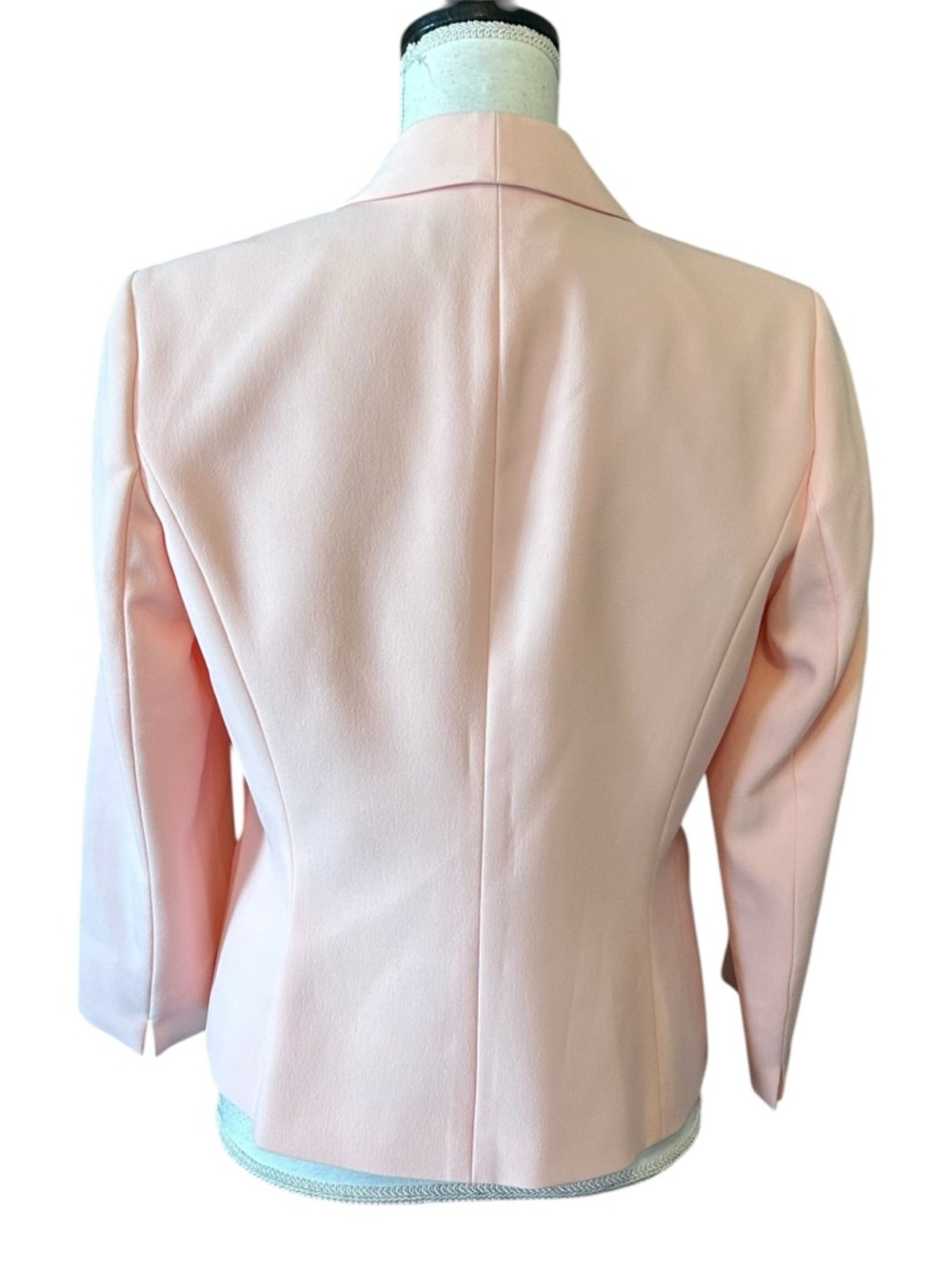 Evan Picone‎ Black Label 3/4 Sleeve Career Professional Blazer Women’s SZ 6 Pink - Picture 4 of 7